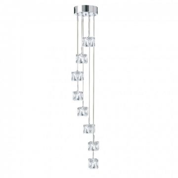 Lustra LED design modern Ice Cube H-116cm 6778-8-LED SRT
