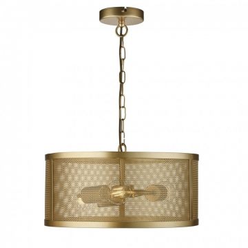 Lustra / Pendul design retro Fishnet aurie 12483-3GO SRT