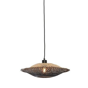Lustra/Pendul eco din bambus Kalimantan 44cm nat/bl