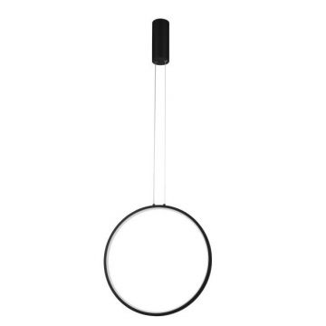 Lustra / Pendul LED design circular MASSIMA 40 BK