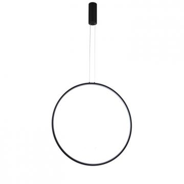 Lustra / Pendul LED design circular MASSIMA 60 BK
