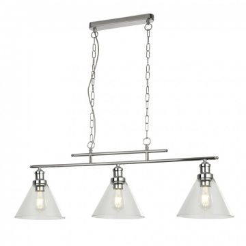 Lustra suspendata design clasic Pyramid crom 1277-3CC SRT