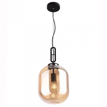 Lustra suspendata / Pendul design modern Honey Amber, 24cm P0297 MX