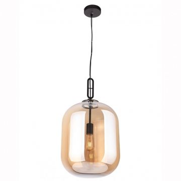 Lustra suspendata / Pendul design modern Honey Amber, 30cm P0299 MX