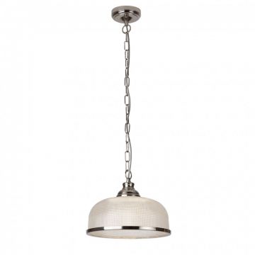 Pendul design clasic Bistro II argintiu satin 1682SS SRT