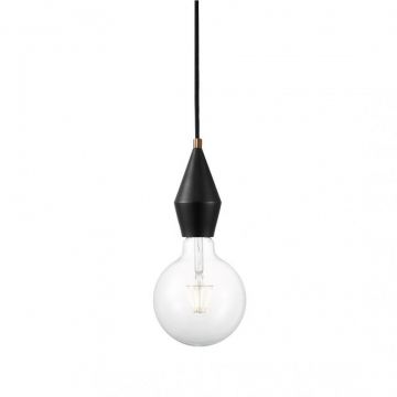 Pendul minimalist design scandinav Aud negru 45643003 NL