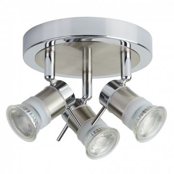 Plafoniera directionabila pentru baie IP44 IP44 Aries 3L 7443CC-LED SRT