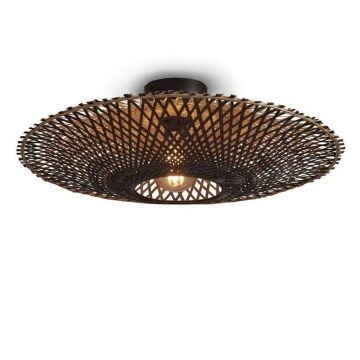 Plafoniera eco din bambus Kalimantan 60cm nat/bl