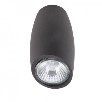 Spot aplicat design minimalist LOVE negru C0159 MX