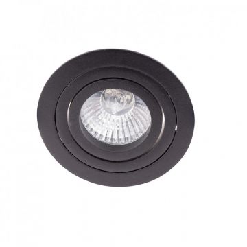Spot directionabil incastrabil Signal I negru H0086 MX