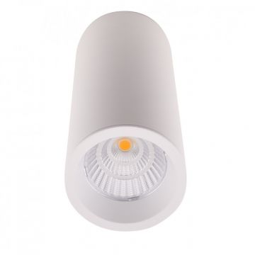 Spot LED aplicat design minimalist LONG alb C0153 MX + RC0153/C0154 WHITE