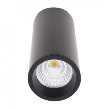 Spot LED aplicat design minimalist LONG negru C0154 MX + RC0153/C0154 BLACK