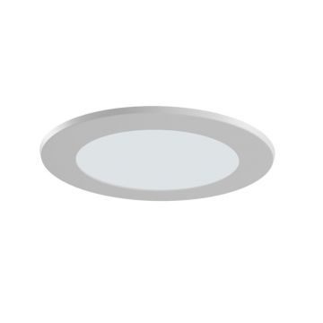 Spot LED incastrabil design tehnic IP44 Stockton alb