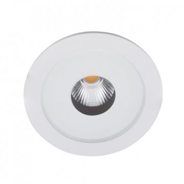 Spot LED incastrat pentru baie design minimalist IP54 PLAZMA alb H0089 MX