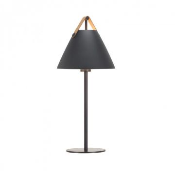 Veioza design nordic STRAP negru 46205003 DFTP