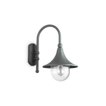Aplica de exterior cu protectie IP44 CIMA AP1 ANTRACITE 246819 IDL