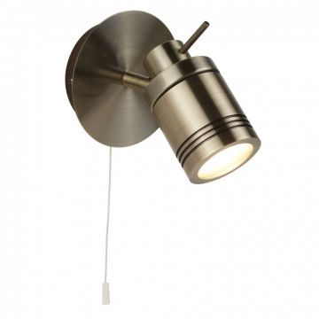 Aplica de perete directionabila pentru baie IP44 Samson 6601AB SRT