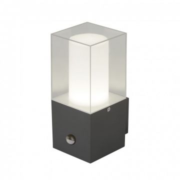 Aplica de perete exterior cu senzor de miscare Outdoor 2581GY SRT