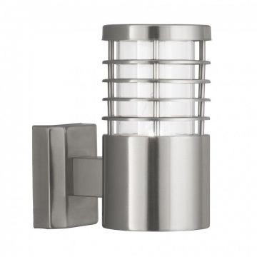 Aplica de perete exterior moderna IP44 Louvre 1555SS SRT