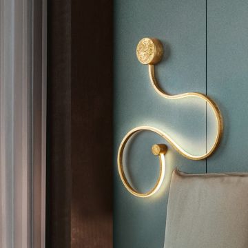 Aplica de perete LED design modern decorativ Grafos auriu SV-227131