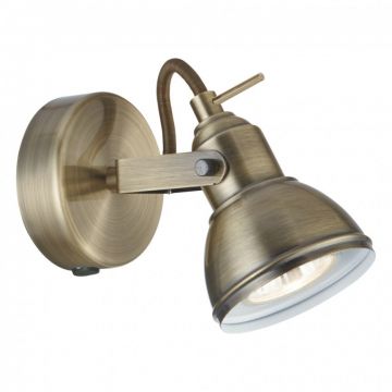 Aplica de perete moderna cu spot directionabil Focus alama antic 1541AB SRT