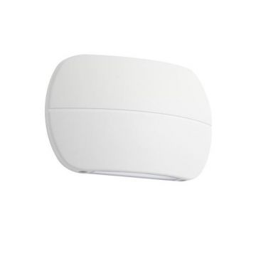 Aplica LED iluminat exterior ambiental, IP65, PRATO alb