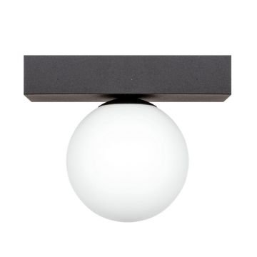 Aplica Perete sau Tavan, 1xG9, Negru, SPHERE