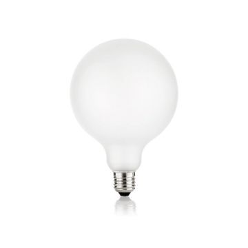 Bec LED dimabil, E27 globo d125 08w 3000k cri80 satin intera dimm