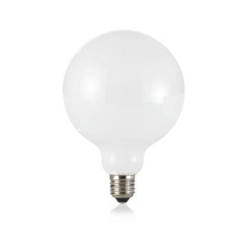 Bec LED, E27 globo d125 08w 2700k cri90 transparent