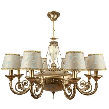 Candelabru 8 brate realizat manual BIBIONE