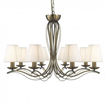 Candelabru stil clasic cu 8 brate Andretti alama antic 9828-8AB SRT