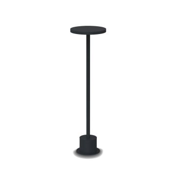 Lampa LED exterior cu baterie reÃ®ncarcabila, IP65, Toffee pt d160 h050, Negru