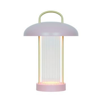 Lampa portabila cu Baterii, 3-step Moodmaker, Mirano roz