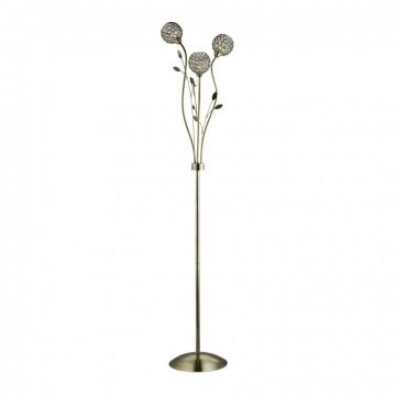 Lampadar / Lampa de podea Bellis II alama antique EU3573AB SRT