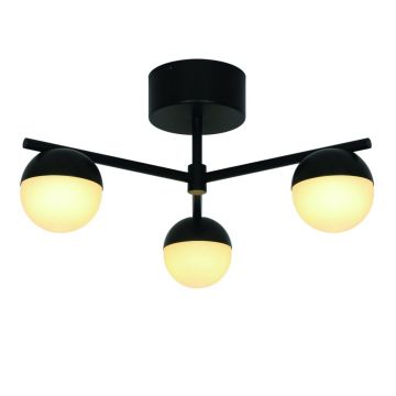 Lustra Design Minimalist Stil Nordic Contina 3L negru