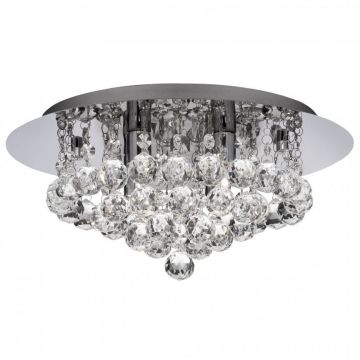 Lustra eleganta design modern Hanna crom 4L 3404-4CC SRT
