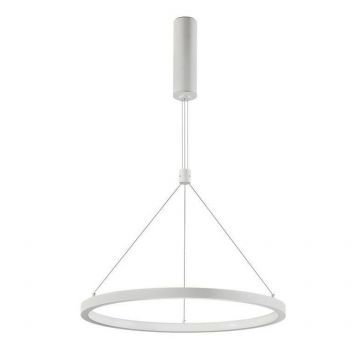 Lustra LED design modern circular EMPATIA I alb NVL-9172735