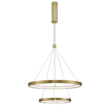 Lustra LED design modern circular EMPATIA II auriu NVL-9172860