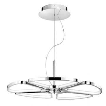 Lustra LED regalbila design modern Della