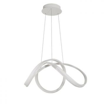 Lustra LED suspendata design modern TRUNO alba NVL-9104721