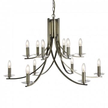 Lustra moderna casa scarii design alama Ascona 12L 41612-12AB SRT