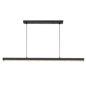 Lustra Suspendata Liniara, LED, Negru, Tariq