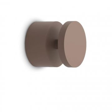 Mini Aplica LED exterior ambientala, Protectie IP65, Toffee ap, Cafeniu