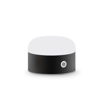 Mini Lampa LED portabila cu baterie, reÃ®ncarcabila, Mignon tl, Negru