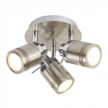 Plafoniera directionabila pentru baie IP44 Samson 3L 6603SS SRT