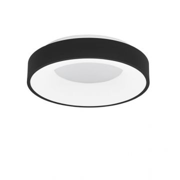 Plafoniera LED moderna Ã˜38cm RANDO THIN negru NVL-9353831