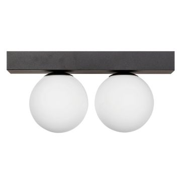Plafoniera Moderna, 2xG9, Negru, SPHERE