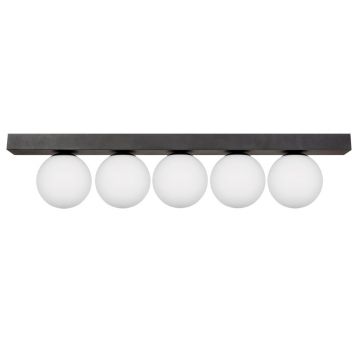 Plafoniera Moderna, 5xG9, Negru, SPHERE