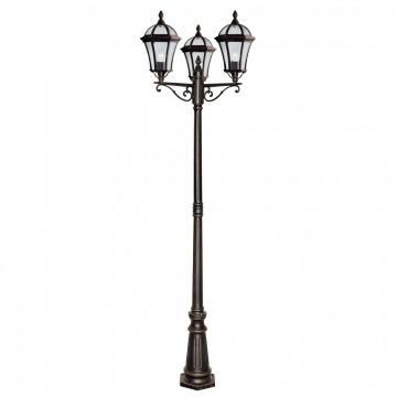 Stalp de iluminat exterior stil traditional Capri 1569-3 SRT