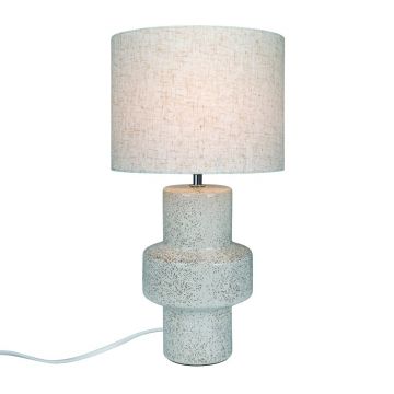 Veioza, Lampa de Masa, Ceramica, Textil, Dugan